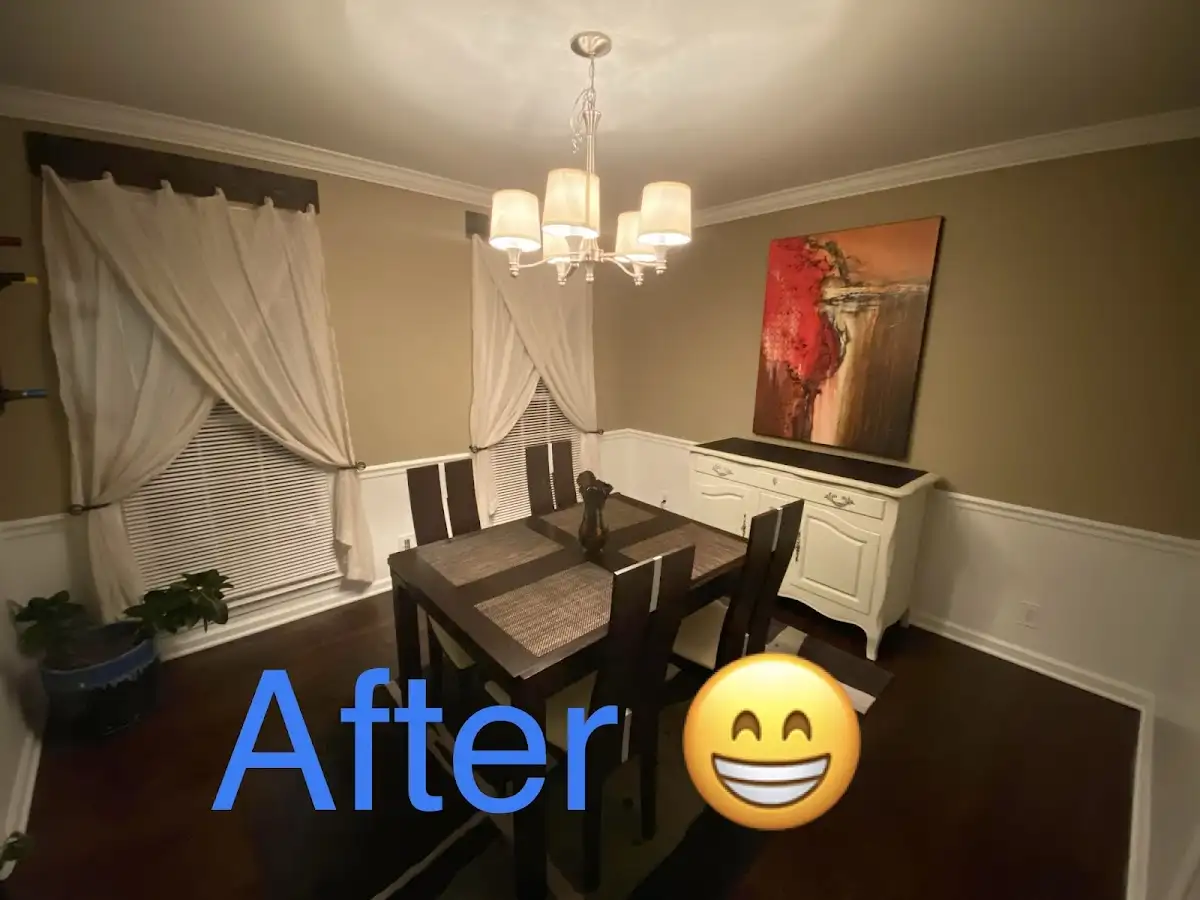 Professional dining room restoration after water damage in Rocklin